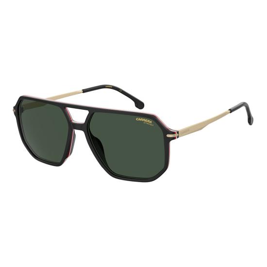 Carrera 324/S (807/QT) 59 | Unisex Siyah Güneş Gözlüğü